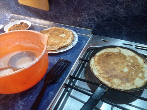 Блины из кефира