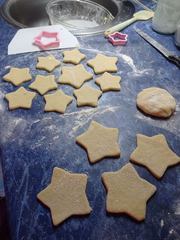 Печенье сахарное на кефире