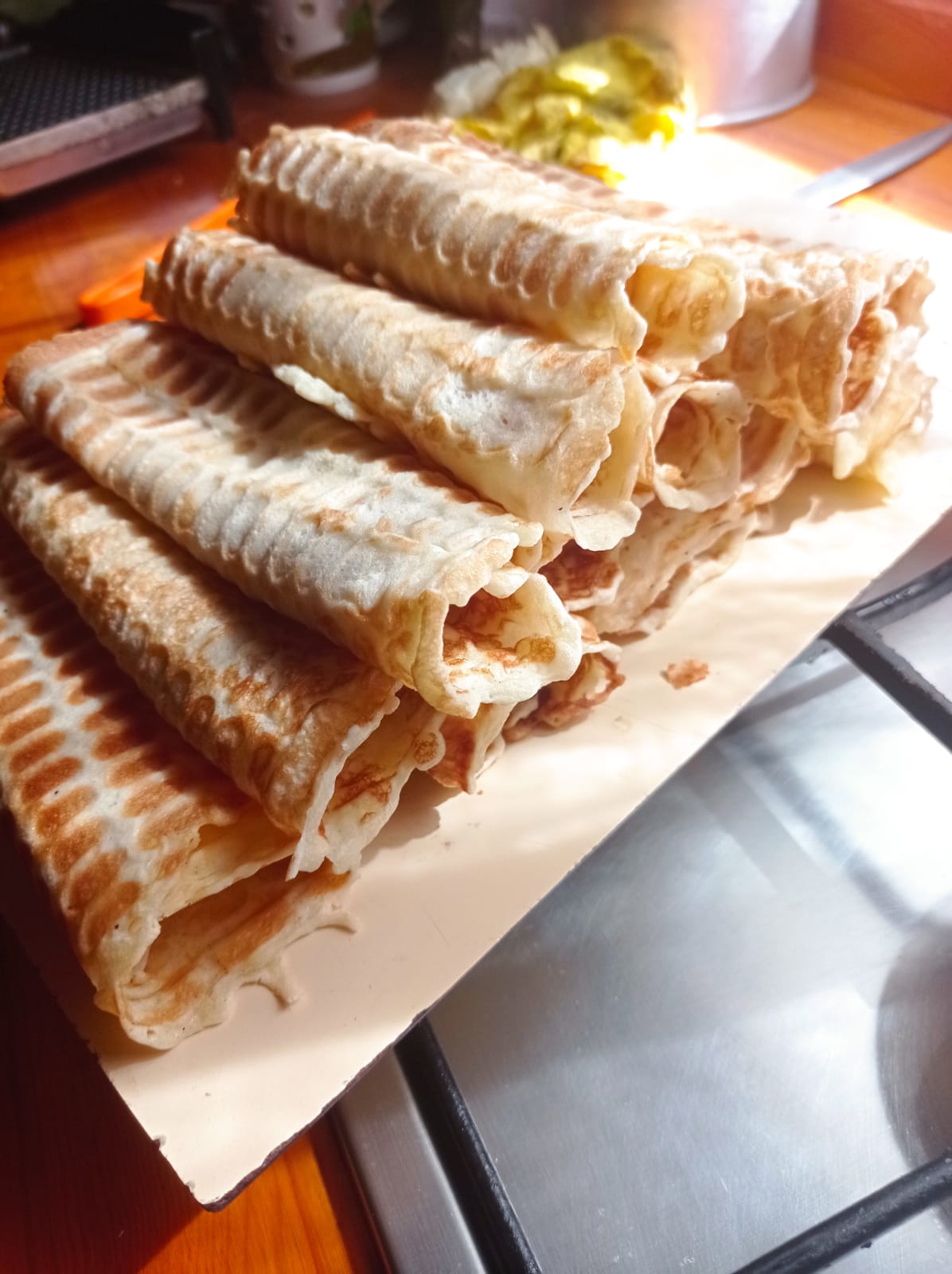 Вафельные трубочки