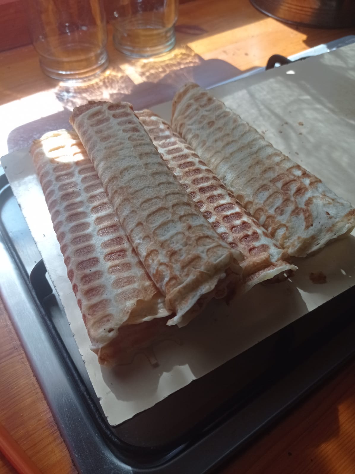 Вафельные трубочки