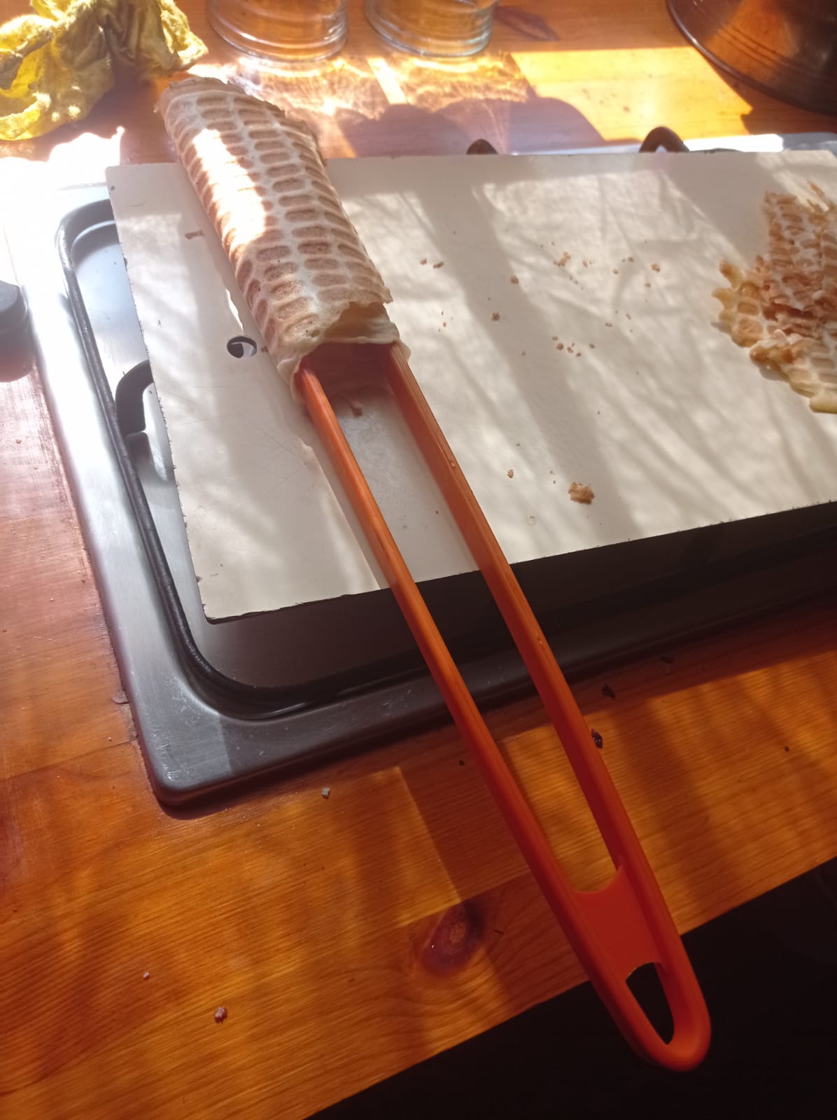 Вафельные трубочки